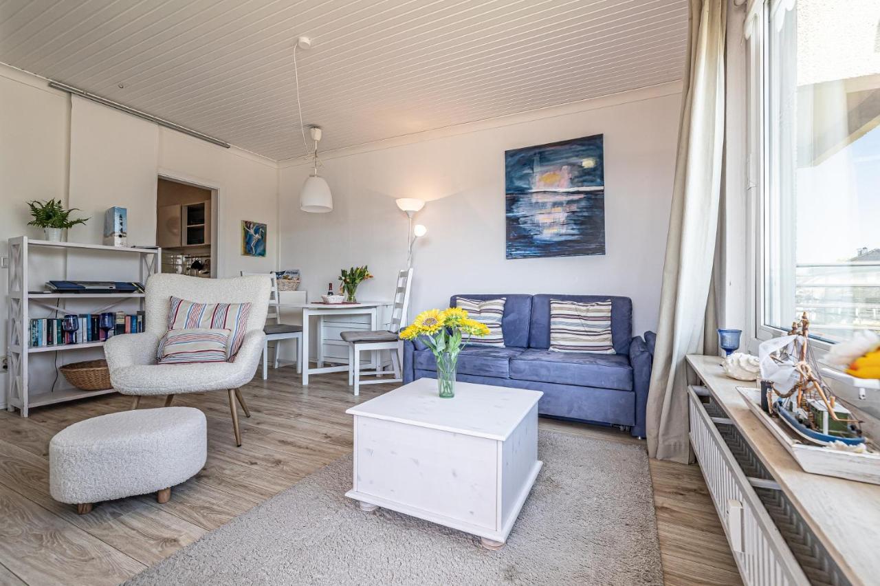Fewo1846 - Sonne Und Meer - Kleines Studio-Apartment Mit Balkon Und Meerblick Gluecksburg Luaran gambar