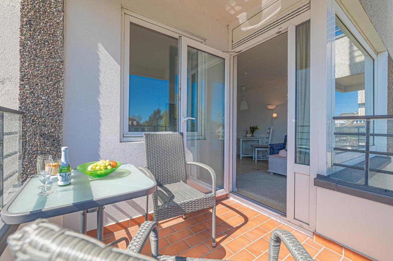 Fewo1846 - Sonne Und Meer - Kleines Studio-Apartment Mit Balkon Und Meerblick Gluecksburg Luaran gambar