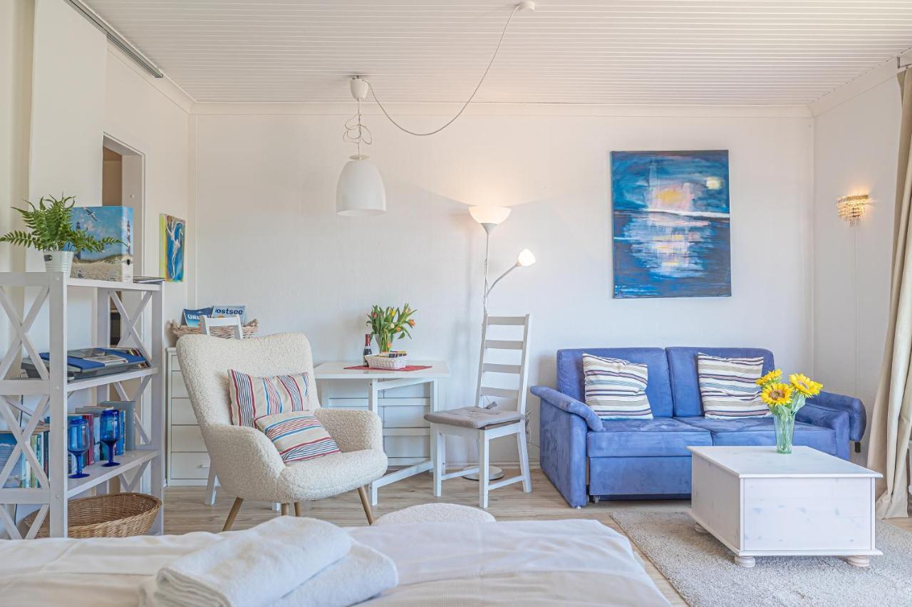 Fewo1846 - Sonne Und Meer - Kleines Studio-Apartment Mit Balkon Und Meerblick Gluecksburg Luaran gambar