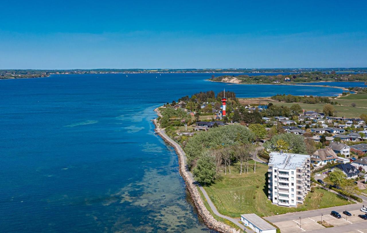 Fewo1846 - Sonne Und Meer - Kleines Studio-Apartment Mit Balkon Und Meerblick Gluecksburg Luaran gambar